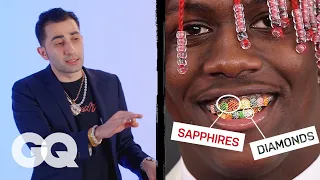 Jewelry Expert Critiques Rappers' Grillz | Fine Points | GQ