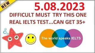 🎤🎧 REAL NEW BRITISH COUNCIL IELTS LISTENING PRACTICE TEST 2023 WITH ANSWERS - 5.08.2023