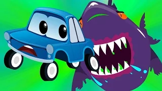 Zeek And Friends | Scary Flying Shark | Car Songs And Rhymes For Videos