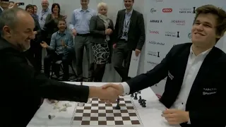 world champion Magnus carlsen vs espen agdestein