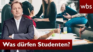 9 Dinge, die deine Uni (nicht) darf und was ihr dagegen tun könnt | Anwalt Christian Solmecke