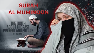 Revert Muslimah REACTS to SURAH AL MUMINOON - (Quran Tells us the Past & Future of Humans)