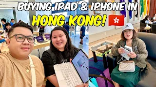 HONG KONG 2024: Surprise Ipad gift for Mamang + Buying Iphones + Apple products price in HK! 🇭🇰