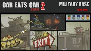 Military Base! TANKOMINATOR! And THE END?!? | Car Eats Car 2 Deluxe | Part-5