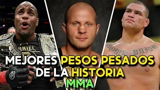 TOP 7 MEJORES PESOS PESADOS en la HISTORIA de las MMA - UFC