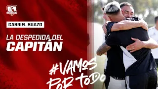 🤍🖤 El adiós de Gabriel Suazo: hincha, jugador y CAPITÁN