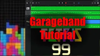 Tetris theme on iPad (GarageBand tutorial)