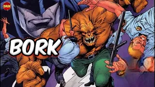 Who is DC Comics' Bork? Invulnerable, Reformed Criminal.