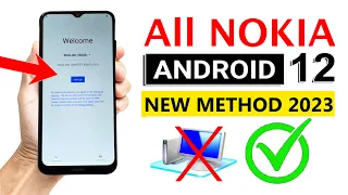 All Nokia ANDROID 12 Google account bypass 🚀 100% Working! (No Need computer)