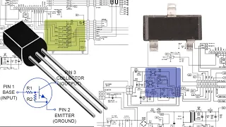 พื้นฐานการซ่อมบอร์ด #12 ...รู้จักกับดิจิตอล-ทรานซิสเตอร์ (Digital-Transistor)