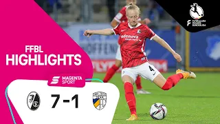 SC Freiburg - FC Carl Zeiss Jena | Highlights FLYERALARM Frauen-Bundesliga