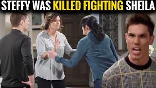 Steffy was killed fighting Sheila CBS The Bold and the Beautiful Spoilers