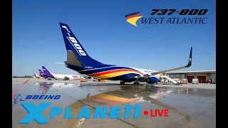 XPLANE 11 LIVE | ZIBO MOD 737 | EGSS Stansted to EGNX East Midlands