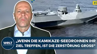 UKRAINE-KRIEG: „Dieses Mal ist es für Russland wohl gut ausgegangen“ Seedrohnen-Attacke abgewehrt