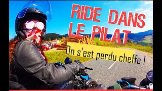 Ride dans le Pilat - Moto Vlog 100 % Motarde