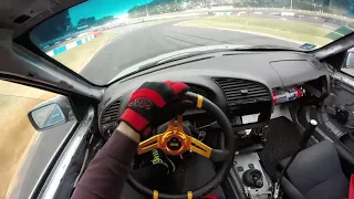 BMW E36 328i POV DRIFT Rabócsiring Pályanap