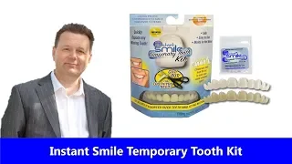 Instant Smile Temporary Tooth Kit - How to fit.
