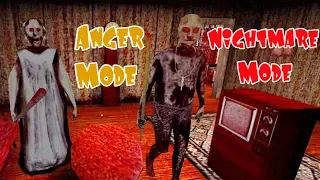 Anger Mode X Nightmare Mode In Granny Chapter Two