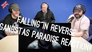 Falling In Reverse "Gangsta's Paradise" REACTION!! | OFFICE BLOKES REACT!!