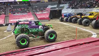 Monster Jam Denver Co 2024 Timed Racing