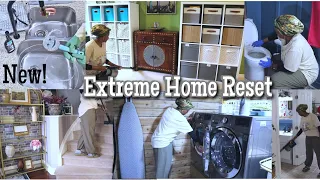 EXTREME DEEP CLEAN & ORGANIZE | 1 hr HOME RESET Cleaning Motivations ✨️