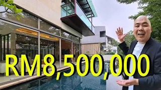 Vlog 2 : Touring a RM8.5 Million Mansion in the Heart of Kuala Lumpur , Country Heights Damansara