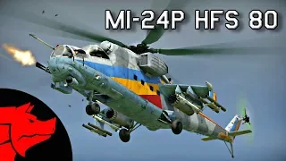 Mi-24P HFS 80 | "German Heavy Hitter" Review & Gameplay  (War Thunder Helicopters)
