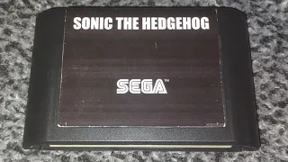 A Sonic 1 Prototype Cartridge Replica?!