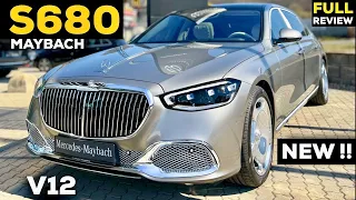 2022 Mercedes MAYBACH S Class V12 NEW S680 FULL In-Depth Review BRUTAL Sound Interior Exterior MBUX
