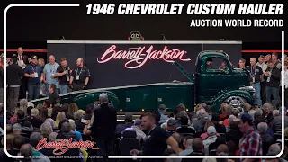 AUCTION WORLD RECORD - 1946 Chevrolet Custom COE Ramp Truck - BARRETT-JACKSON SCOTTSDALE AUCTION