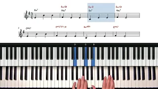 'My Favorite Things' Piano Tutorial - Bill Evans Style