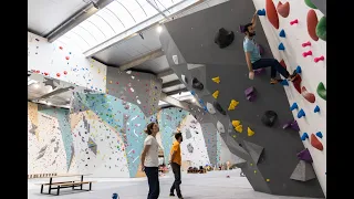 Ouverture à Climb Up Aubervilliers, plus grande salle d'escalade indoor d'Europe