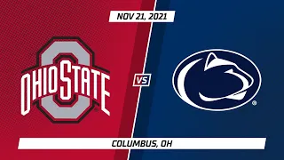 Penn State at Ohio State | Big Ten Volleyball | Highlights | Nov. 21, 2021