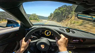 2022 Porsche GT3 Manual First Drive & POV! BETTER Than the New C8 Z06?