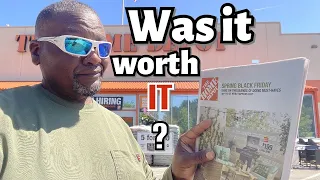 Spring BLACK FRIDAY at Home Depot , was it worth Going?