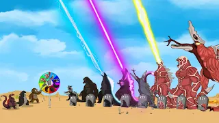 Returning From The Dead - Rotation Luck FUNNY CARTOON | Godzilla & KONG ANIMATION MOVIES