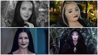 Morticia Addams Inspired Makeup