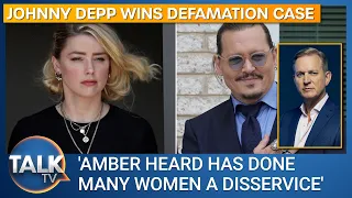 Johnny Depp wins case: 'Amber Heard has done many women a disservice'