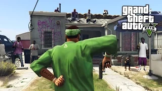 JOINING A GANG & GANG WARS!! (GTA 5 Mods)