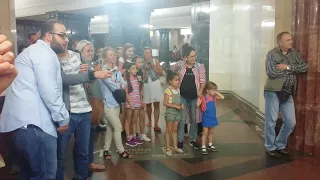 Музыка в метро ст.Курская