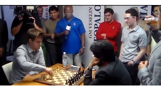 Magnus Carlsen vs Hikaru Nakamura:  Ultimate Moves Sinquefield Chess 2015
