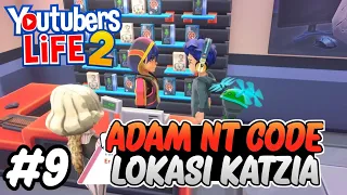 ADAM NT CODE DAN LOKASI KATZIA - YOUTUBERS LIFE 2