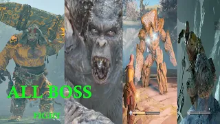 God of War - All Troll Boss Fights (Normal/Hard)