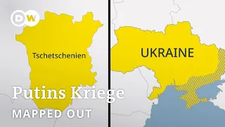 Ähnelt Putins Vorgehen in der Ukraine dem in Tschetschenien? | Mapped Out
