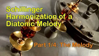 Schillinger Harmonization of a Diatonic Melody, Part 1/4 The Melody