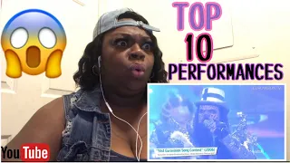 TOP 10 BEST EUROVISION PERFORMANCES (REACTION VIDEO 2020)