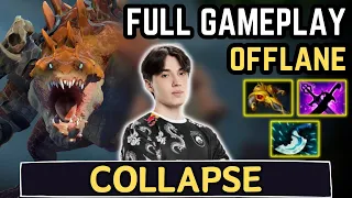 🔥 Collapse PRIMAL BEAST Offlane Gameplay 7.35c 🔥 Collapse Perspective - Full Match Dota 2