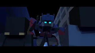 Transformers 2007 Autobots arrival to Earth | Minecraft animation