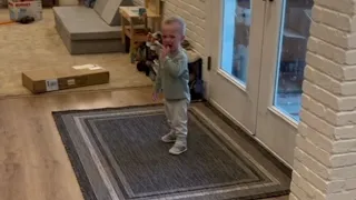 Little boy takes a tearful stand for his beloved blue Crocs || WooGlobe