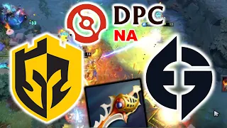 INCREDIBLE NA !!! EG vs BLACK N YELLOW - DPC NA DIVISION 1 DOTA 2